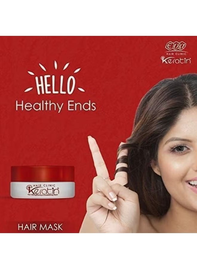 Eva Keratin Hair Strengthening &Conditioning Mask 200 gm - Image 3